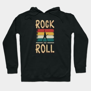 Rock & Roll Revolution: Vintage Vibes Unleashed Hoodie